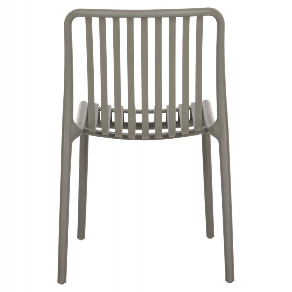 Καρέκλα "CONVEE" από πολυπροπυλένιο σε χρώμα dark olive 48x56x79