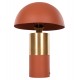 Φωτιστικό επιτραπέζιο "PUNE" από μέταλλο σε πορτοκαλί/χρυσό χρώμα Φ31x44