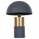 Φωτιστικό επιτραπέζιο "PUNE" από μέταλλο σε ανθρακί/χρυσό χρώμα Φ31x41,5