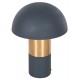 Φωτιστικό επιτραπέζιο "PUNE" από μέταλλο σε ανθρακί/χρυσό χρώμα Φ31x41,5
