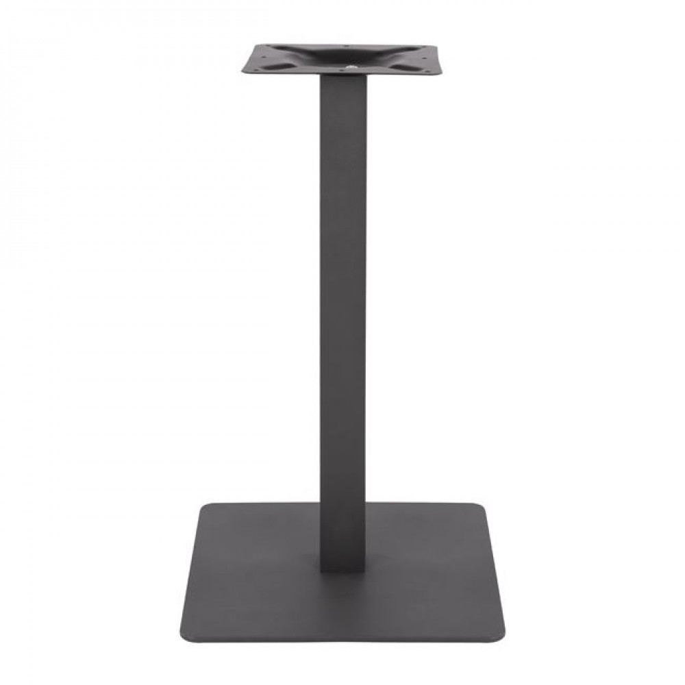 Βάση τραπεζιού από μέταλλο σε γκρι χρώμα 40x40x72