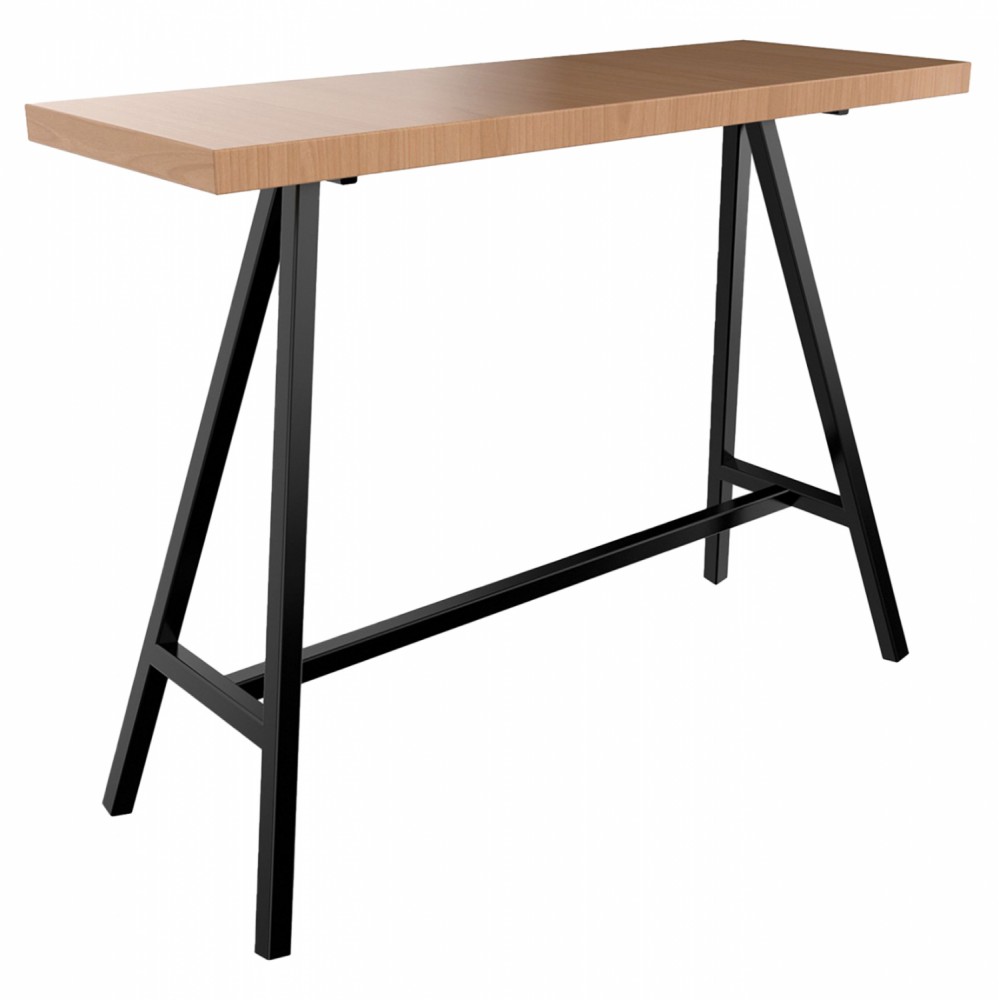 Βάση μπαρ μεταλλική σε μαύρη απόχρωση 140x50x103