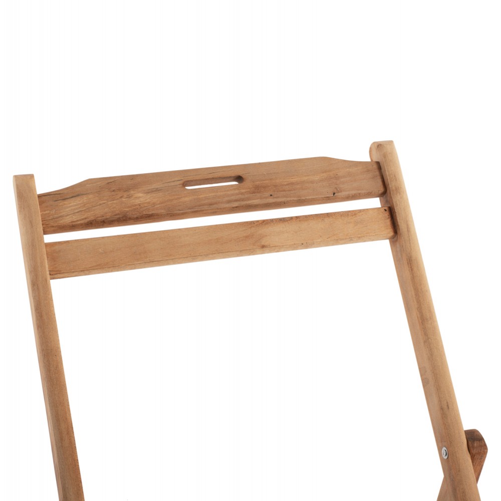 Σεζλόνγκ "ΛΗΜΝΟΣ" από μασίφ ξύλο οξιάς σε χρώμα φυσικό 55,5x97x82-95-105