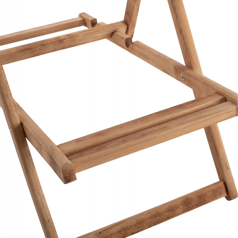 Σεζλόνγκ "ΛΗΜΝΟΣ" από μασίφ ξύλο οξιάς σε χρώμα φυσικό 55,5x97x82-95-105