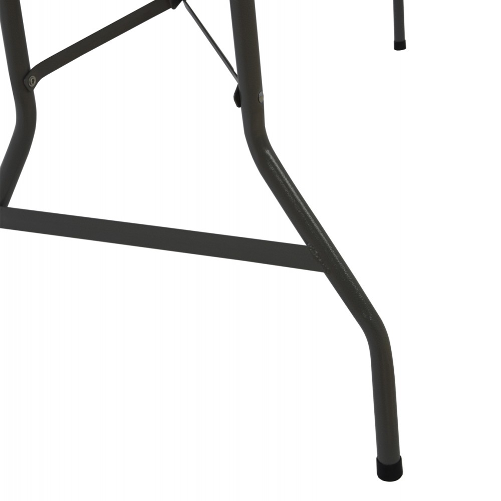 Τραπέζι "CATERING-ΣΥΝΕΔΡΙΟΥ" από PP/μέταλλο σε χρώμα λευκό 180Χ74Χ74