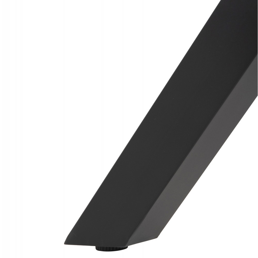 Τραπέζι ''TAWNEE'' από αλουμίνιο/ξύλο σε ανθρακί/φυσικό χρώμα 219,5x89,5x73