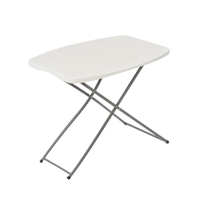 Τραπέζι "CATERING-ΣΥΝΕΔΡΙΟΥ" από PP/μέταλλο σε χρώμα λευκό 75x48x74
