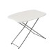Τραπέζι "CATERING-ΣΥΝΕΔΡΙΟΥ" από PP/μέταλλο σε χρώμα λευκό 75x48x74