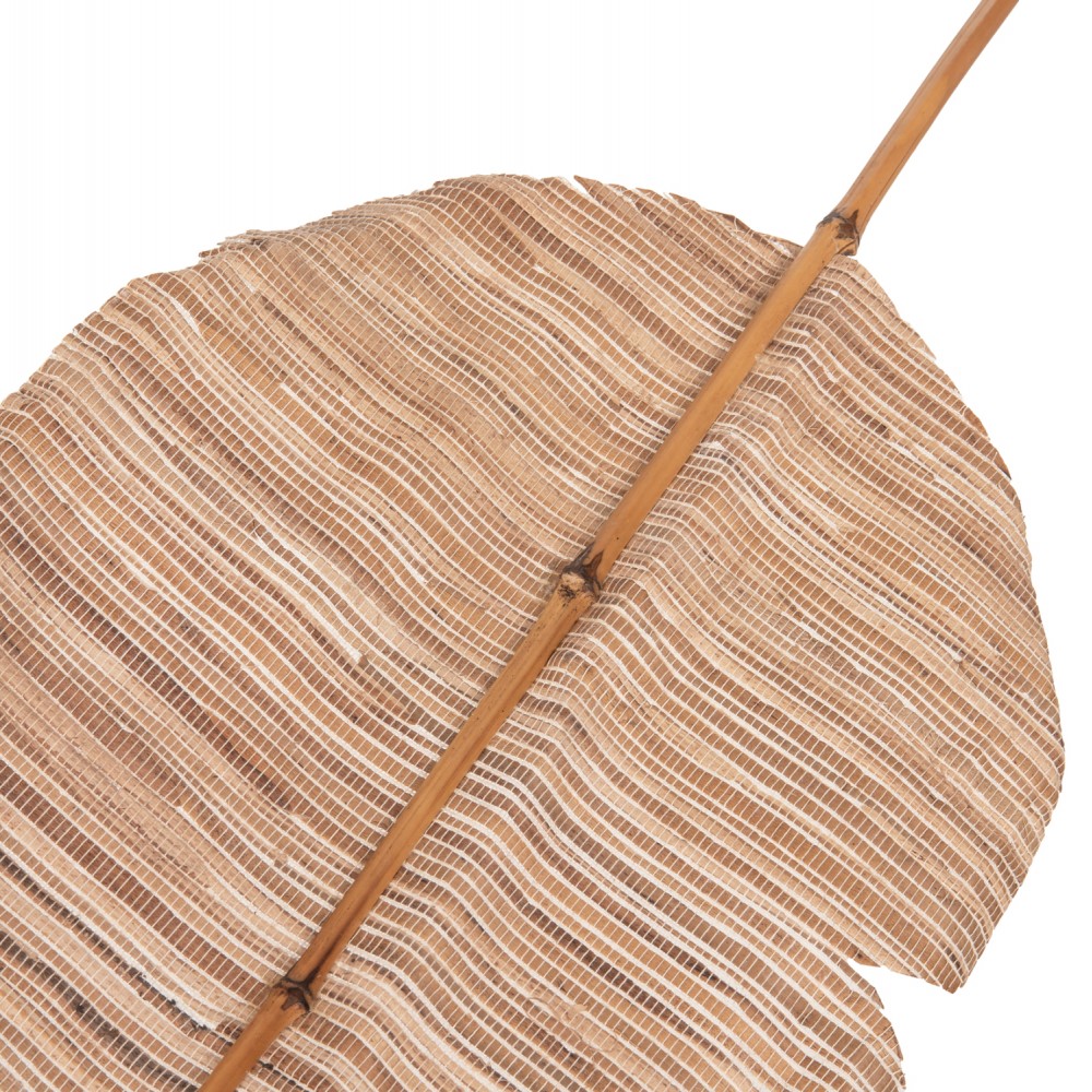 Διακοσμητικό φτερό από υδροϋάκινθο σε χρώμα φυσικό 32x3x200