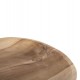 Διακοσμητικός επιτραπέζιος δίσκος από ξύλο σε χρώμα φυσικό 45x35x4