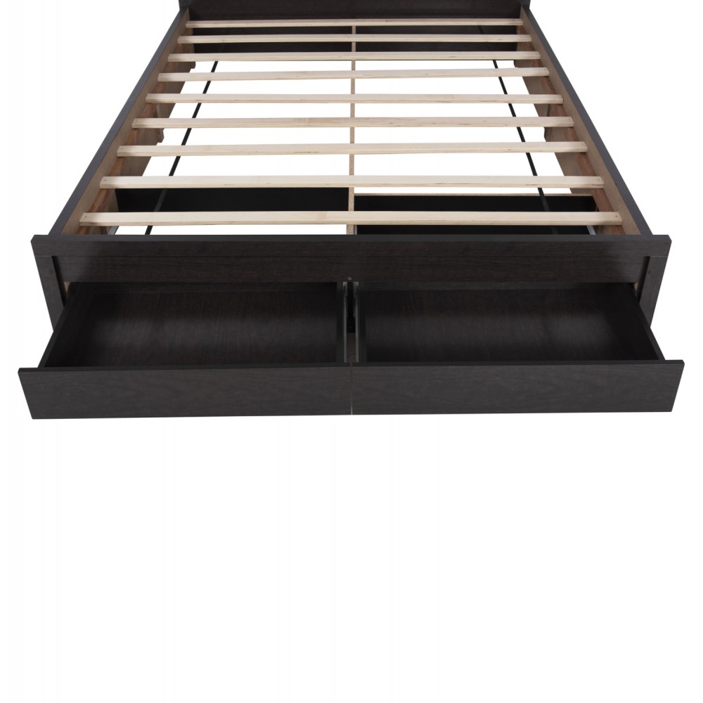 Κρεβάτι διπλό ''CAPRI'' σε χρώμα βέγγε για στρώμα 150x200