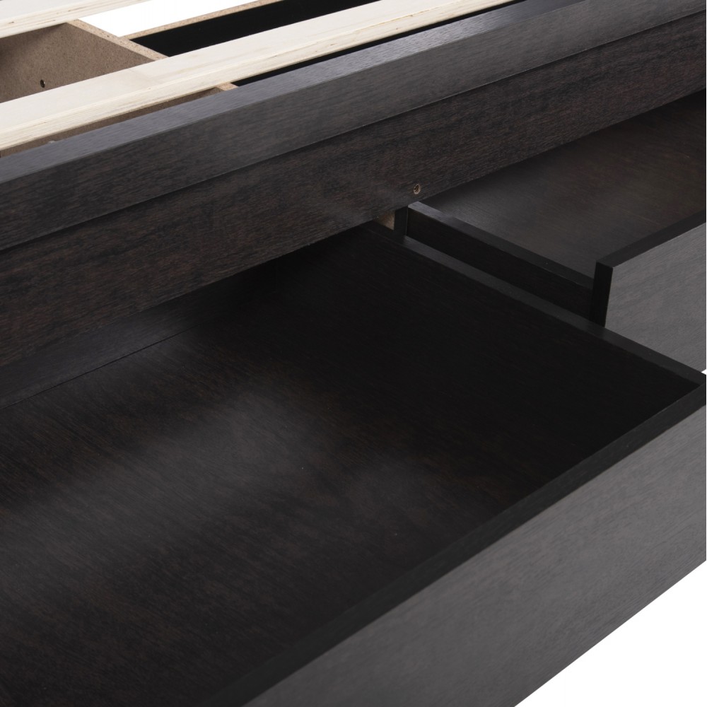 Κρεβάτι διπλό ''CAPRI'' σε χρώμα βέγγε για στρώμα 150x200