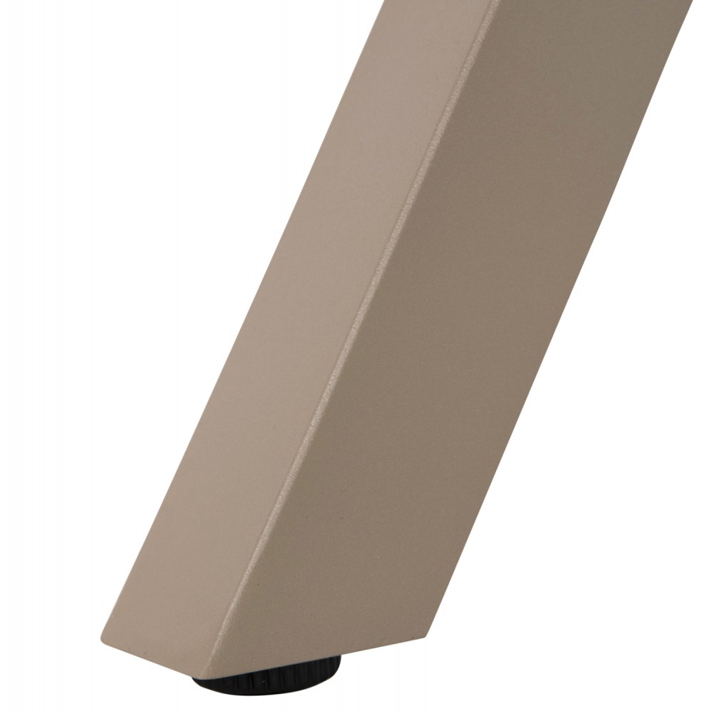 Παγκάκι "TAWNEE" από αλουμίνιο/polywood σε σαμπανί/φυσικό χρώμα 220x36x44,5