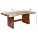 Τραπέζι τραπεζαρίας "ULYSES" από  ξύλο σε χρώμα φυσικό 160x90x78