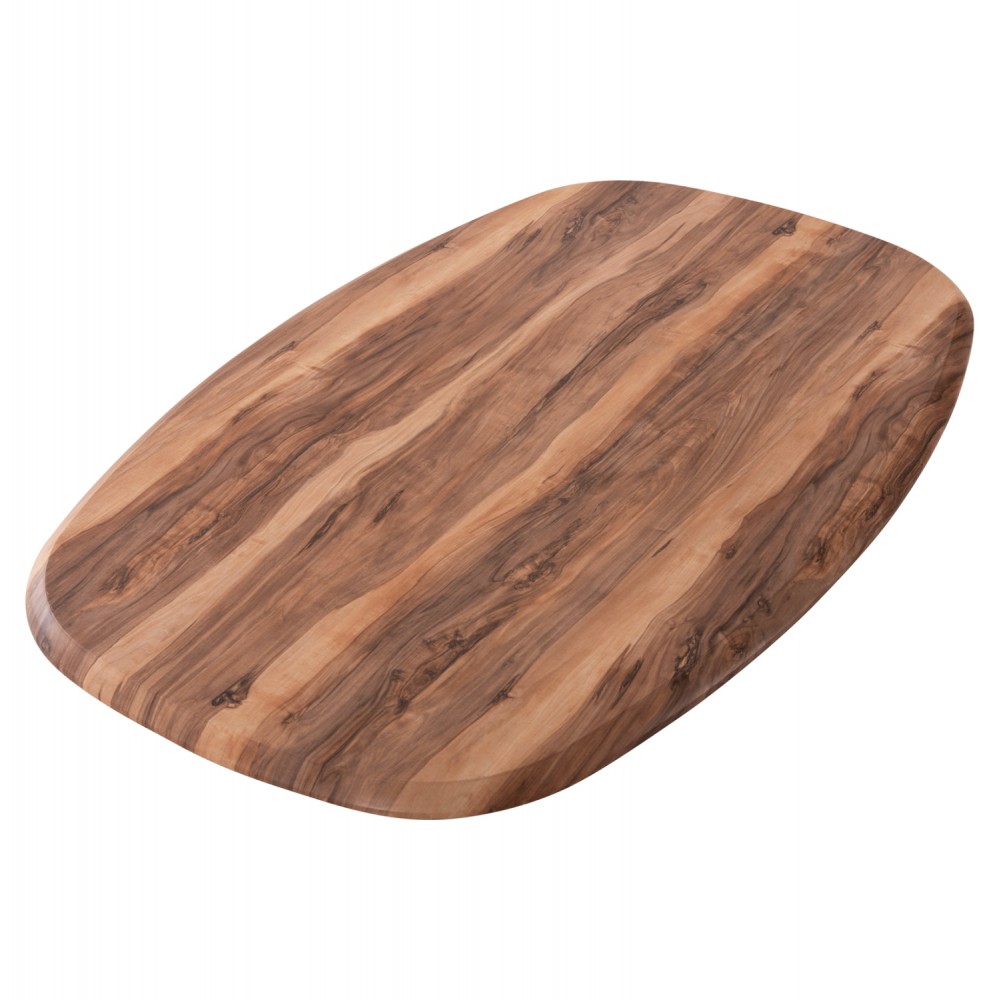 Επιφάνεια τραπεζιού από werzalit σε χρώμα καρυδί 146X94