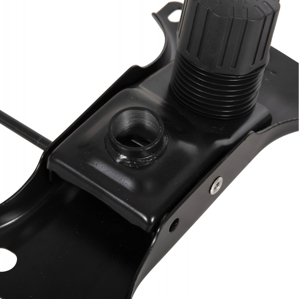 Ανταλλακτική βάση καθίσματος για καρέκλα γραφείου από μέταλλο σε μαύρο χρώμα