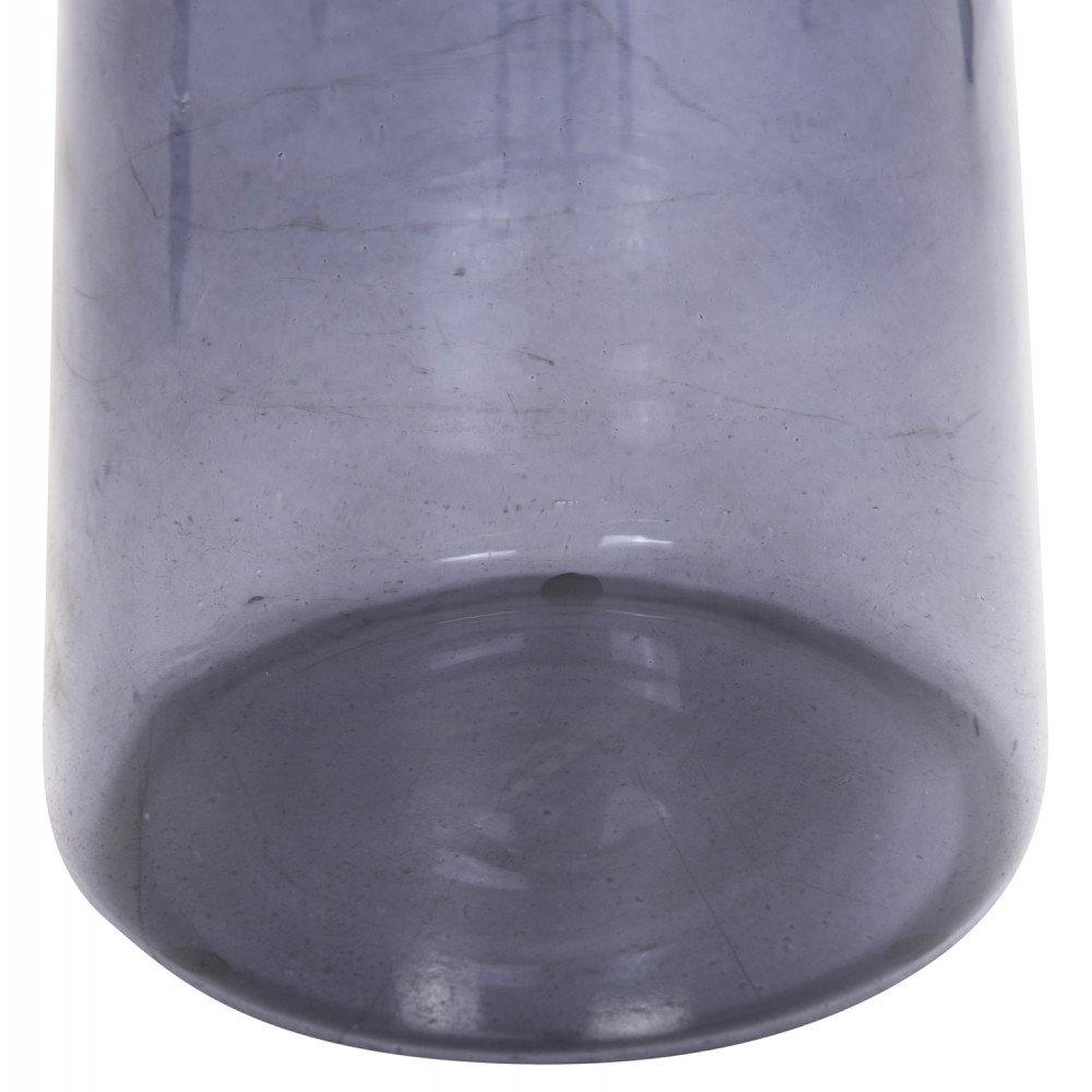 Τραπέζι βοηθητικό "BALLIN" από μέταλλο/γυαλί σε χρώμα χρυσό/μπλέ Φ37,5x49,5