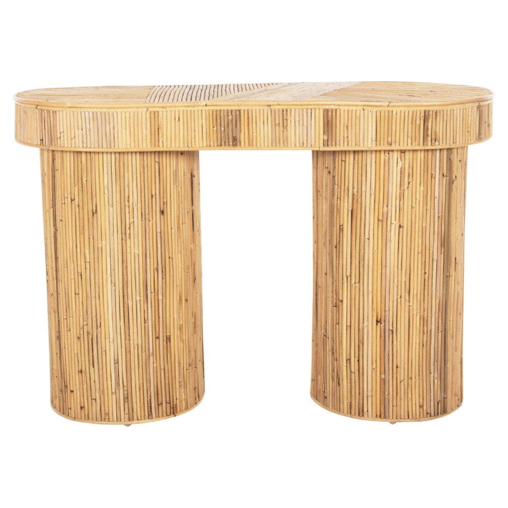 Κονσόλα "GATSBY" από ρατταν σε φυσικό χρώμα 110x45x74,5