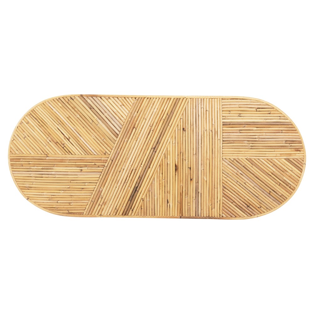 Κονσόλα "GATSBY" από ρατταν σε φυσικό χρώμα 110x45x74,5