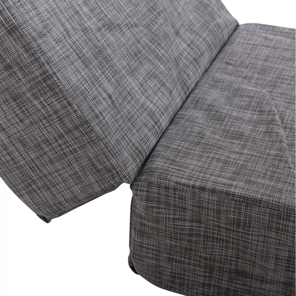 Μαξιλάρι ξαπλώστρας "SIFNOS" από textilene σε γκρι χρώμα 200x70x20