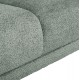 Γωνιακός καναπές "SYMMET" από μέταλλο/ύφασμα σε ανθρακί/μέντα χρώμα 314x236x102