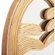 Καθρέπτης τοίχου "REFLECT" από rattan σε χρώμα φυσικό 60x4.5x100