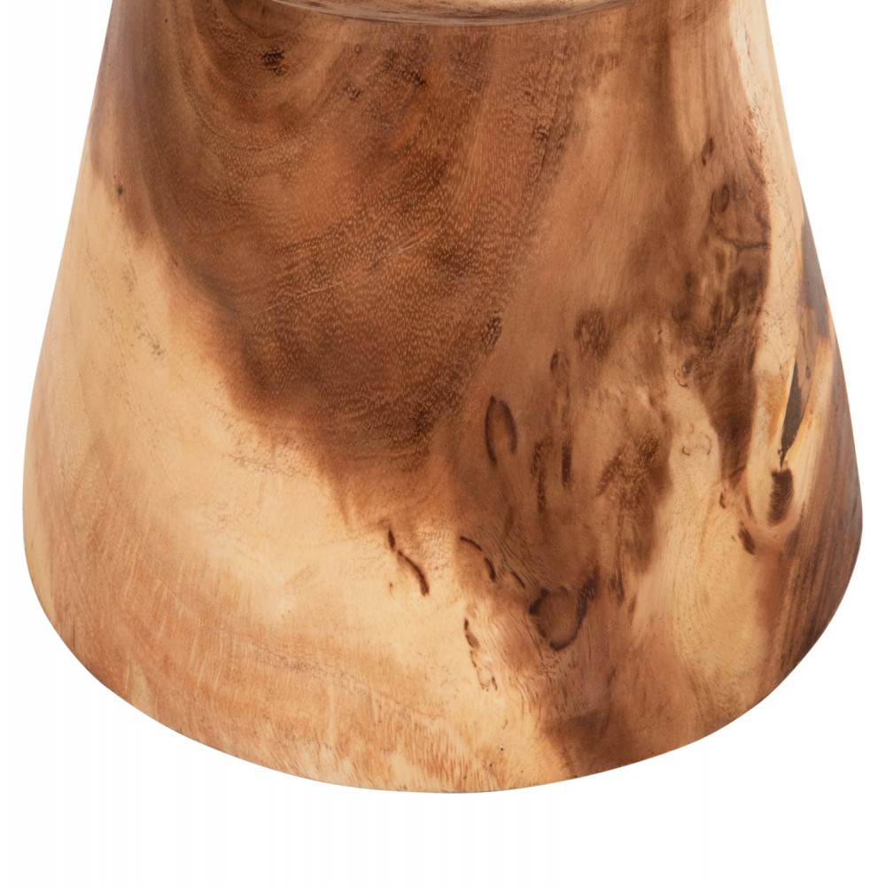 Σκαμπό "ΜΑΜΒΑ" από ξύλο σε φυσικό χρώμα Φ30x46