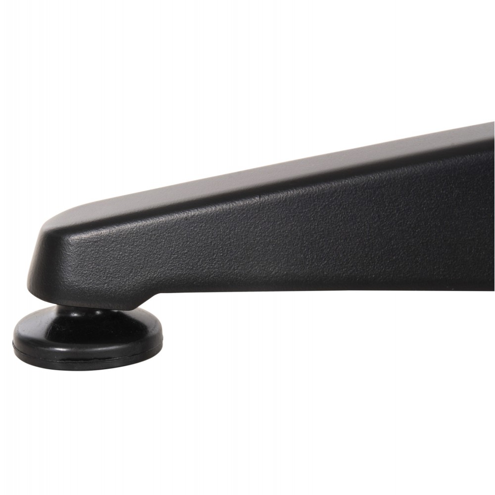 Βάση μπαρ από αλουμίνιο σε μαύρο χρώμα 66,5X66,5X109