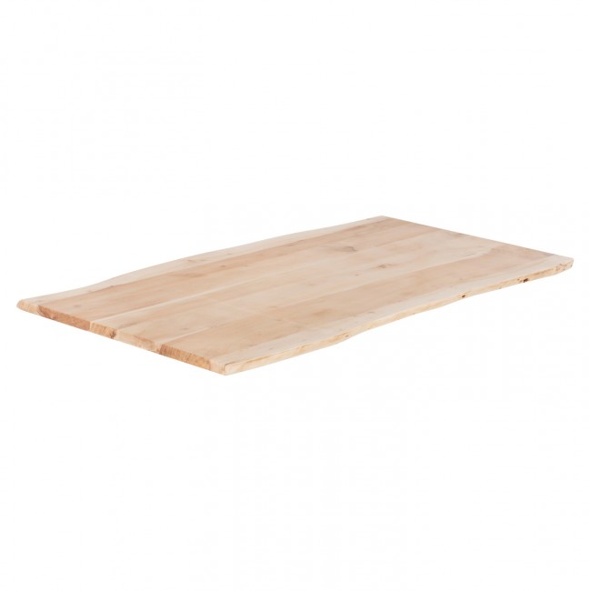 Επιφάνεια τραπεζιού από ξύλο σε φυσικό χρώμα 160x90x4