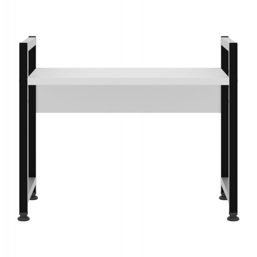 Ράφι κουζίνας "BECKO" από μέταλλο σε λευκό/μαύρο χρώμα 53x35x41
