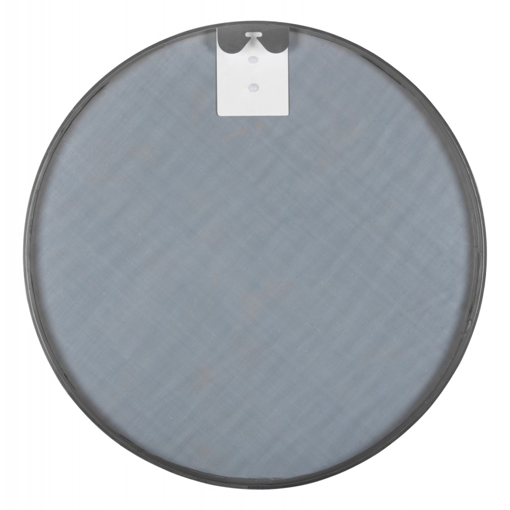 Καθρέπτης τοίχου από αλουμίνιο σε ασημί χρώμα Φ50x3