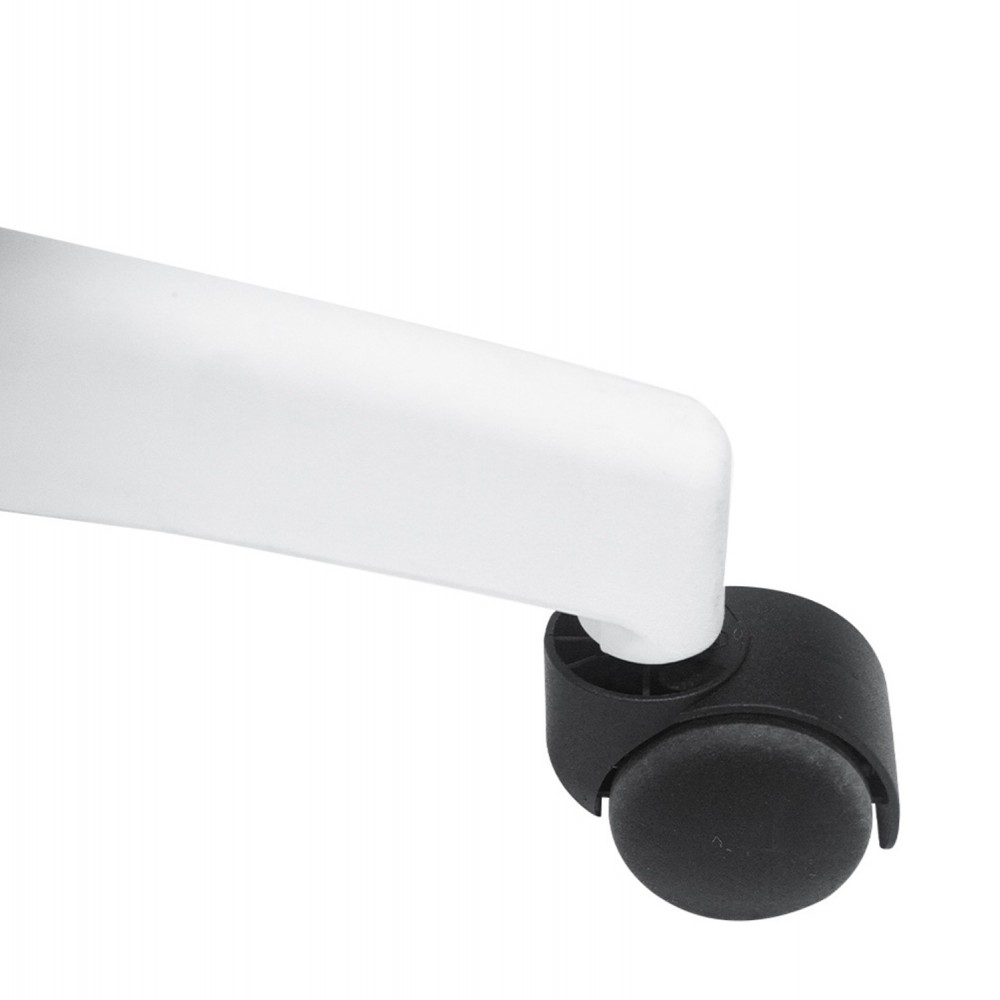 Καρέκλα γραφείου ''MEXER'' από μέταλλο σε χρώμα γκρι/λευκό 60x49x130