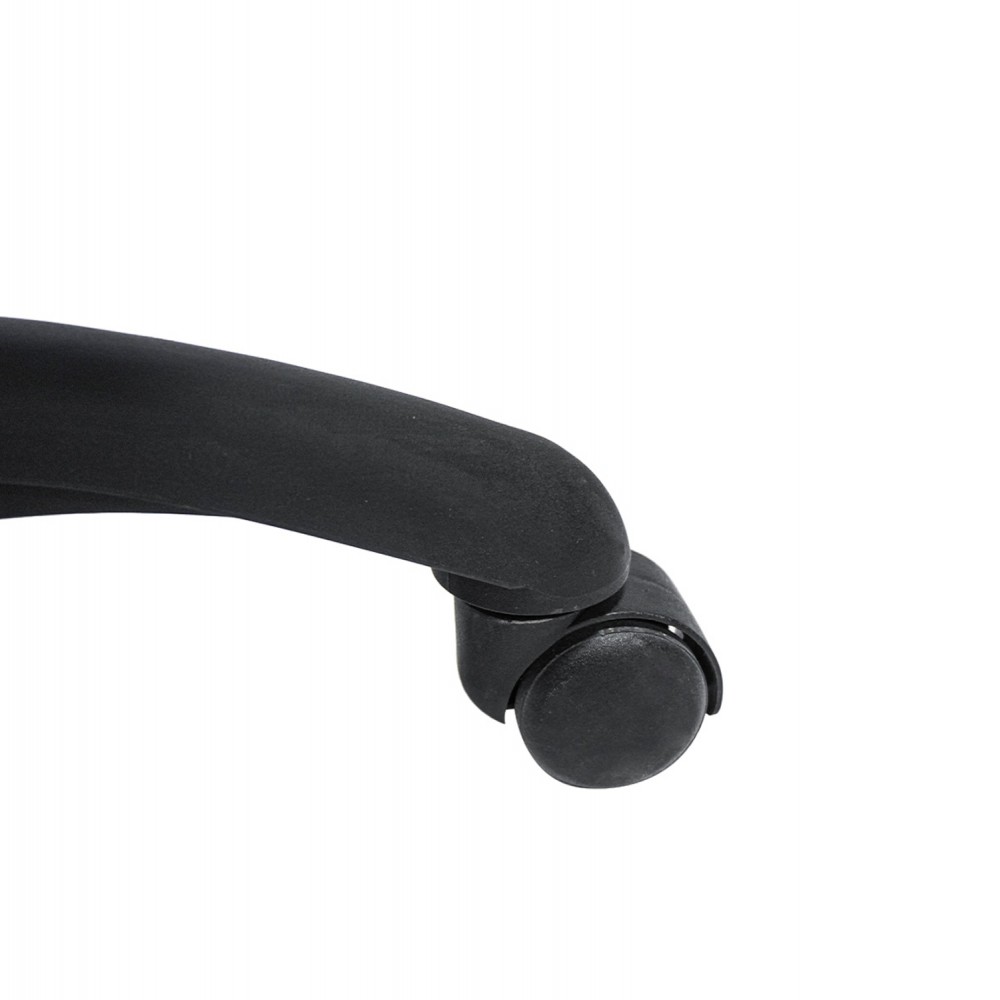 Καρέκλα γραφείου ''PORTIMA'' από PVC σε χρώμα μαύρο 69x53x98