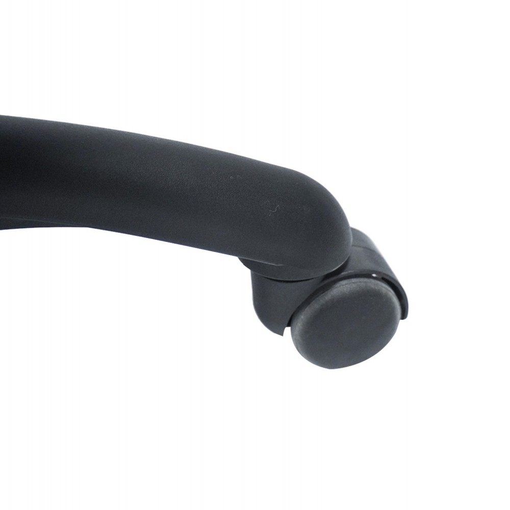 Καρέκλα γραφείου ''PORTIMA'' από PVC σε μπεζ/μαύρο 69x53x98