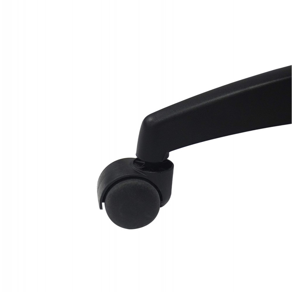 Καρέκλα γραφείου ''NIMBLE'' από ύφασμα σε χρώμα μπεζ/μαύρο 51x61x130