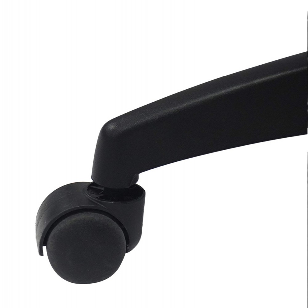 Καρέκλα γραφείου ''NIMBLE'' από ύφασμα σε χρώμα γκρι/μαύρο 51x61x130