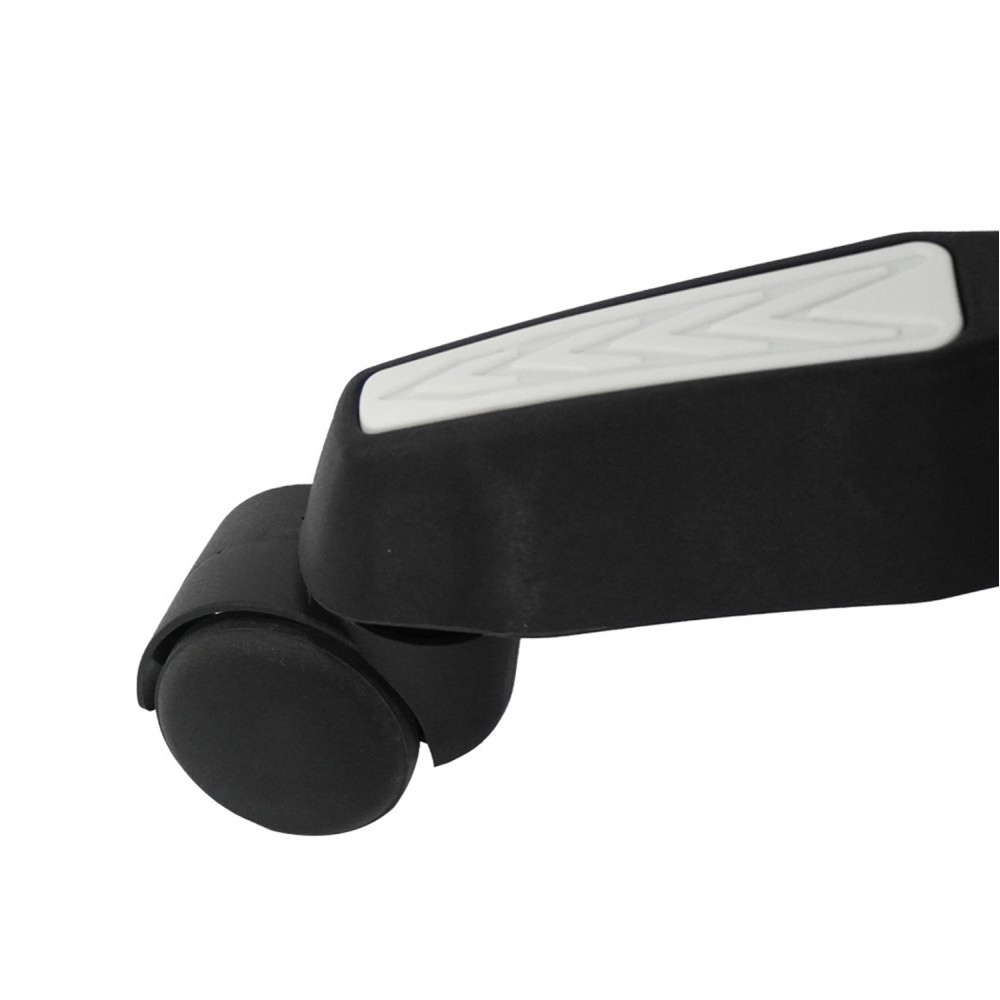 Πολυθρόνα gaming ''DARREN'' από PVC σε χρώμα μαύρο/λευκό 51x49x125