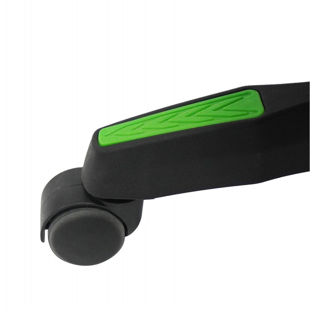 Πολυθρόνα gaming ''DARREN'' από PVC σε χρώμα μαύρο/πράσινο 51x49x125