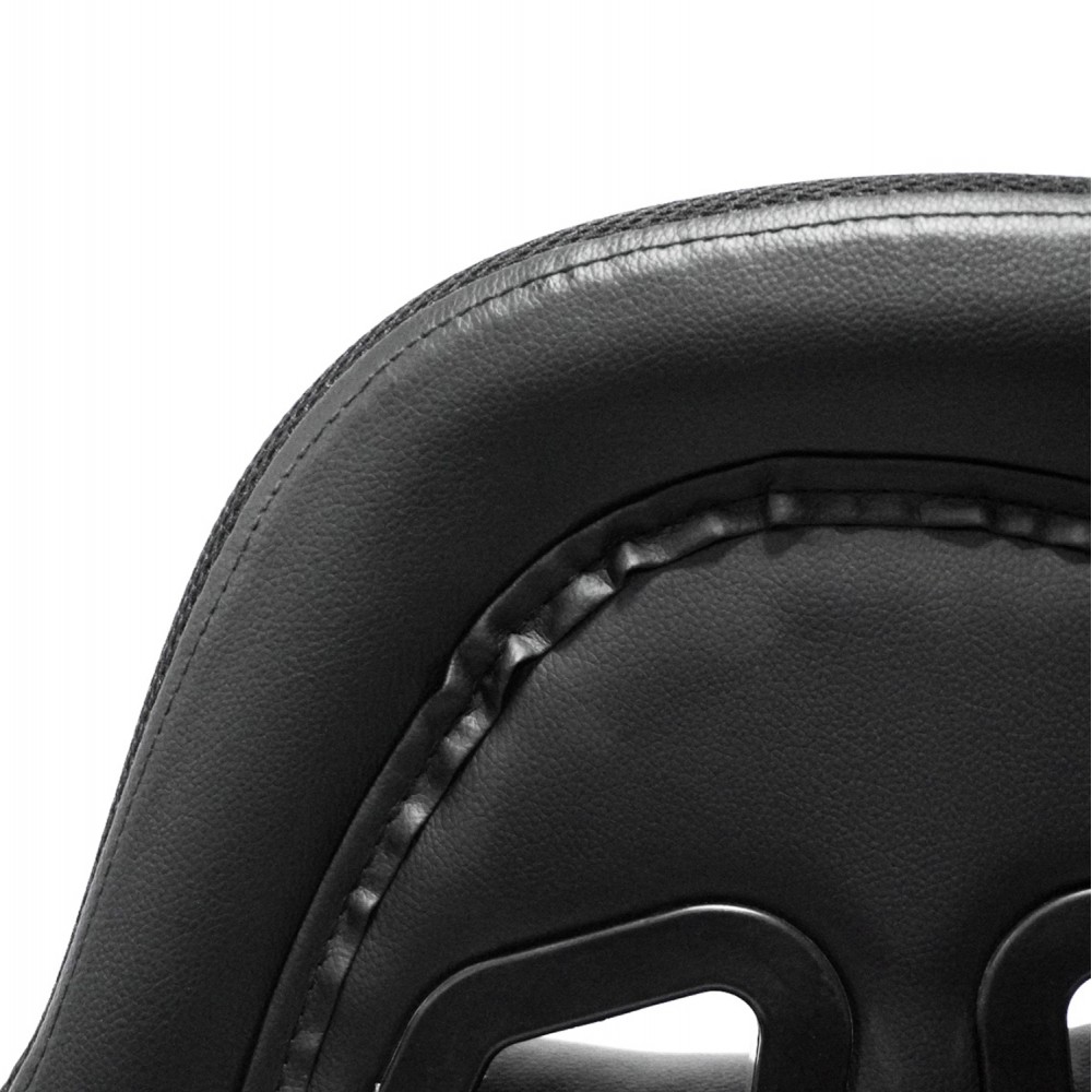 Πολυθρόνα gaming ''DARREN'' από PVC σε μαύρο/κόκκινο 51x49x125