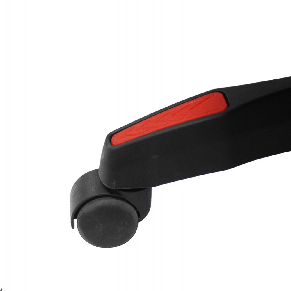 Πολυθρόνα gaming ''DARREN'' από PVC σε μαύρο/κόκκινο 51x49x125