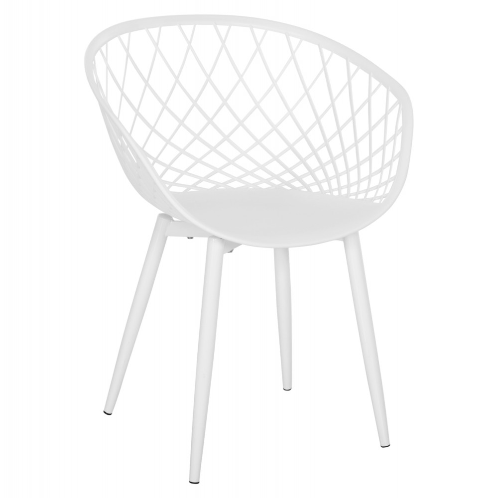 Πολυθρόνα ''ARIADNE'' από PP σε χρώμα λευκό 62x54x81