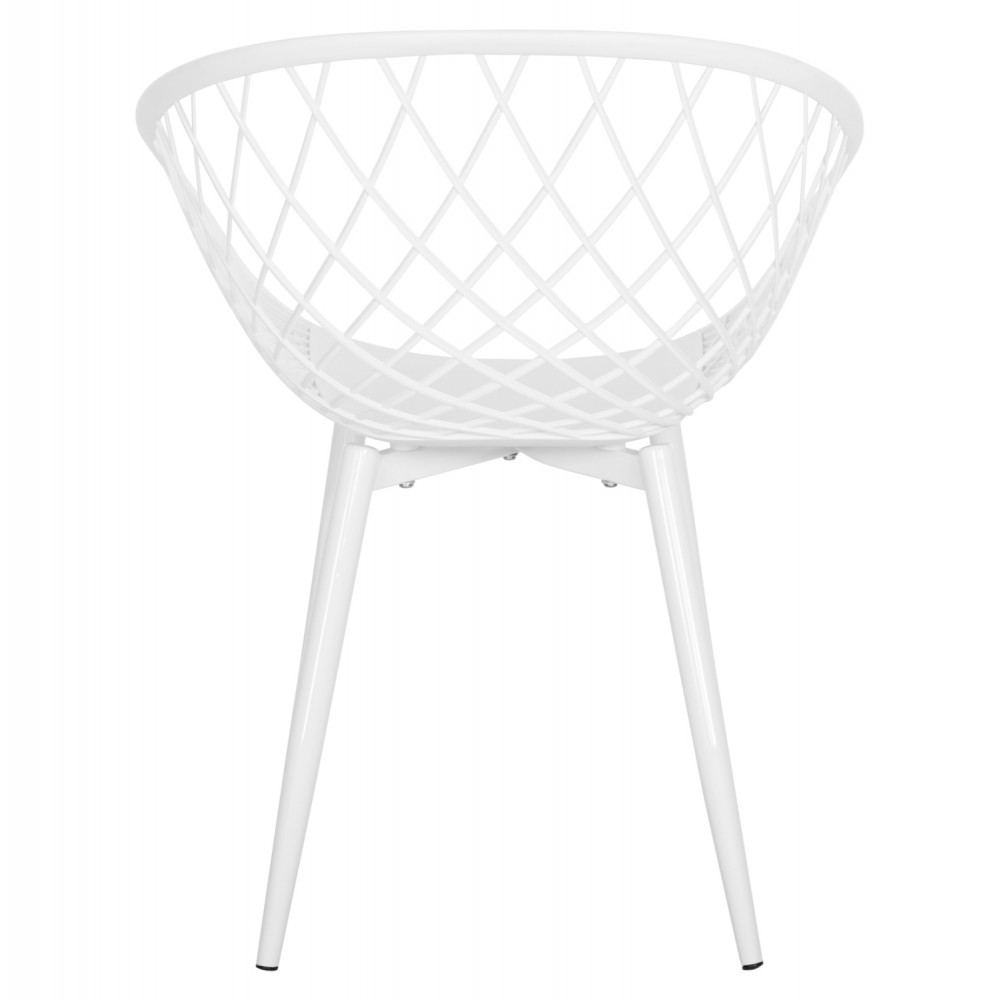 Πολυθρόνα ''ARIADNE'' από PP σε χρώμα λευκό 62x54x81