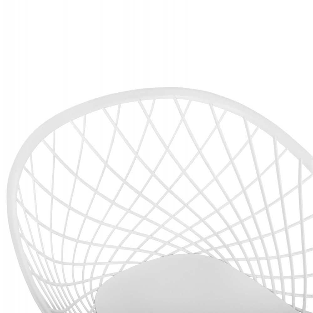 Πολυθρόνα ''ARIADNE'' από PP σε χρώμα λευκό 62x54x81