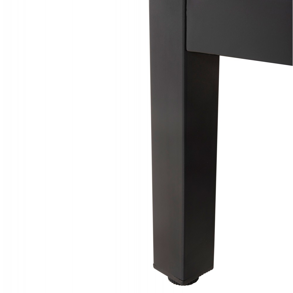 Σετ σαλόνι πολυμορφικό 3τμχ ''DEX'' από αλουμίνιο/ύφασμα σε χρώμα καφέ/ανθρακί 164x74x73