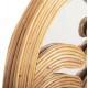 Καθρέπτης τοίχου ''REFLECT'' από rattan σε χρώμα φυσικό 61x5x80
