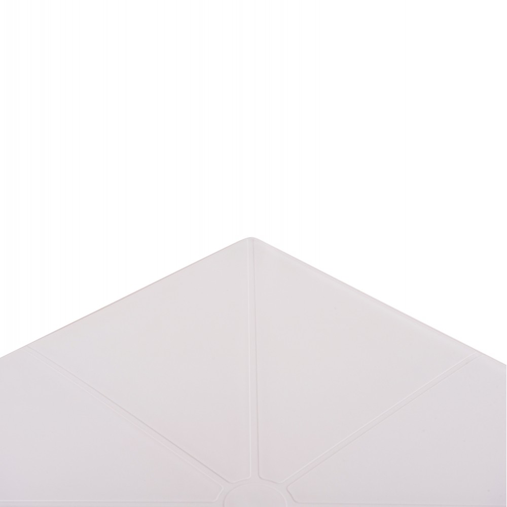 Τραπέζι τετράγωνο ''TERRIN'' από PP σε χρώμα λευκό 60x60x75