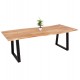 Τραπέζι ''MONTANA'' από ξύλο σε χρώμα φυσικό  240x101x78