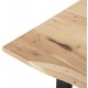 Τραπέζι τραπεζαρίας ''SOFIA'' από ξύλο σε χρώμα φυσικό 160x92x78