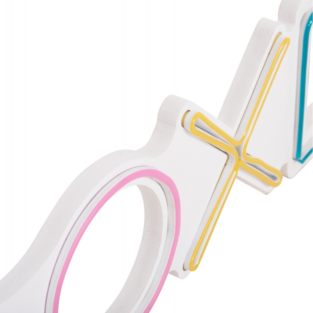 Διακοσμητικό τοίχου LED πολύχρωμο 57x2x14.5