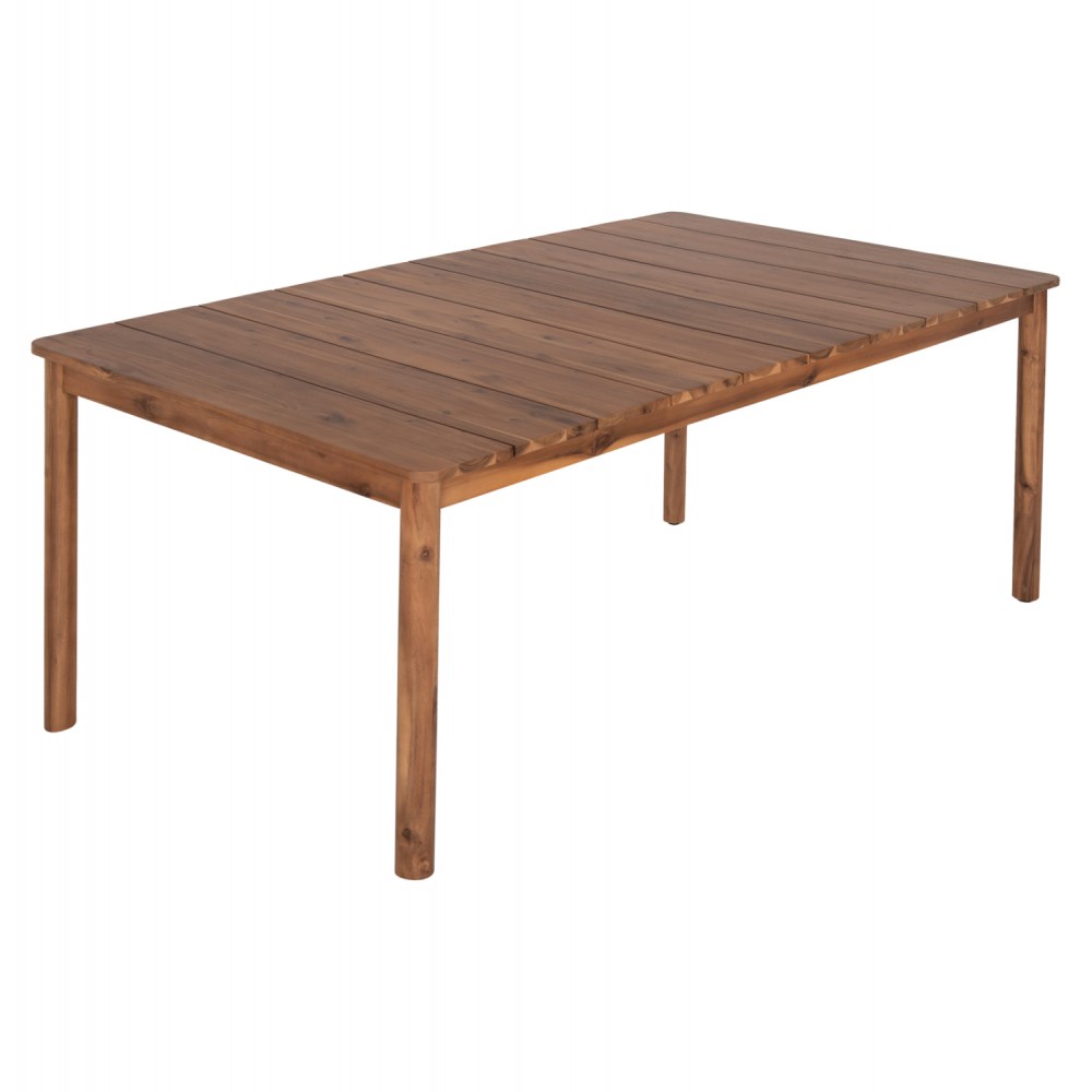 Τραπέζι "NAVANT" από ξύλο σε χρώμα φυσικό 200x100x75